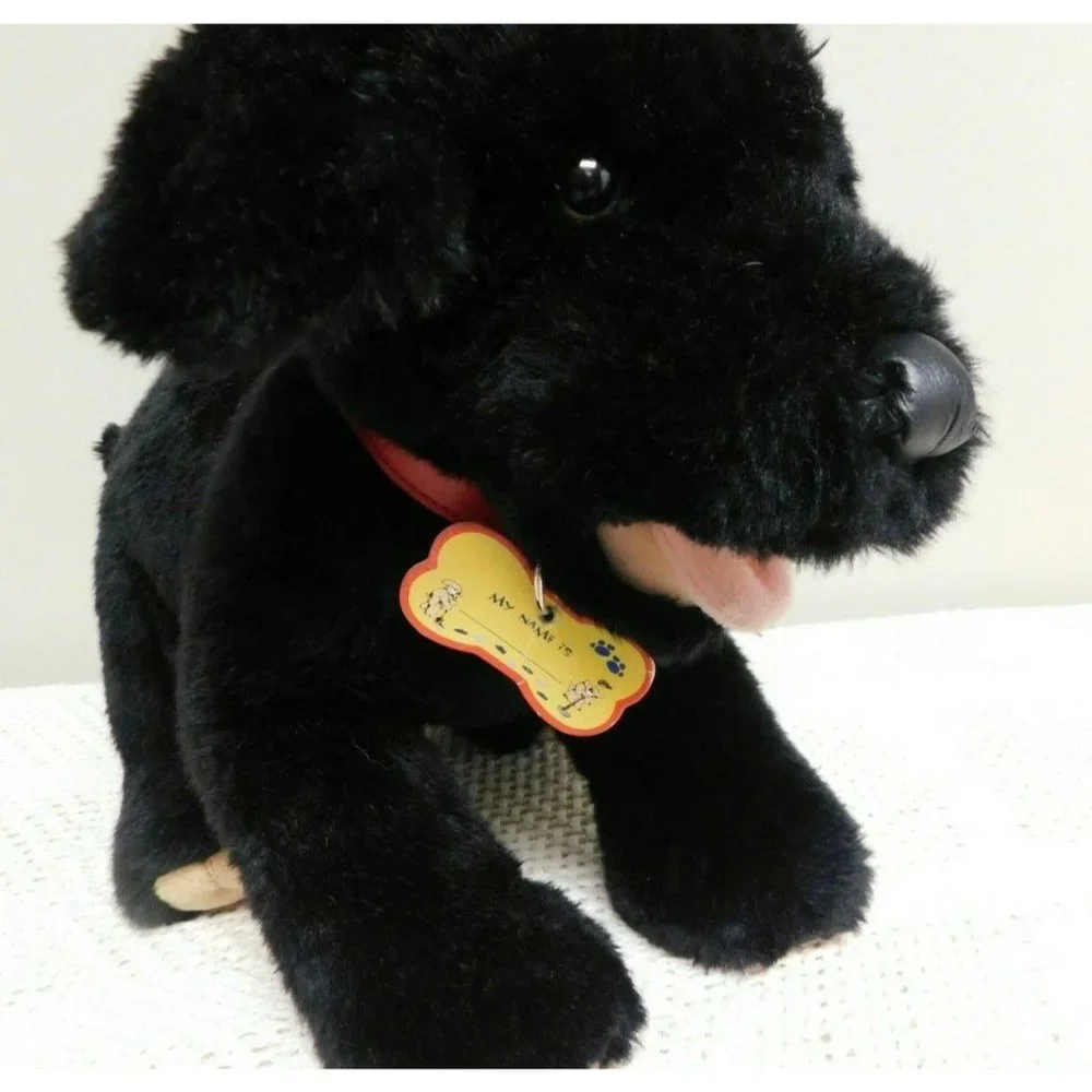 Build A Bear Lab Labrador‎ Retriever Puppy Dog Red Collar